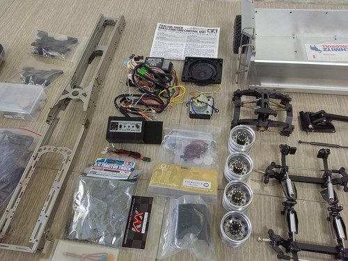 Full Complete Kit 1/14 8x4 Tipper Scania Tamiya MFC-01 Full Metal Chassis LESU - Picture 5 of 24