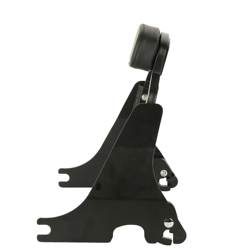 Barra Sissy negra respaldo corto + kit de acoplamiento apto para Harley Sportster 883 04-23 Foto 4 de 4