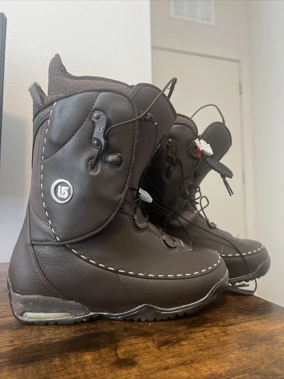 Bottes de snowboard femme Burton Supreme mocha/chrome taille 7