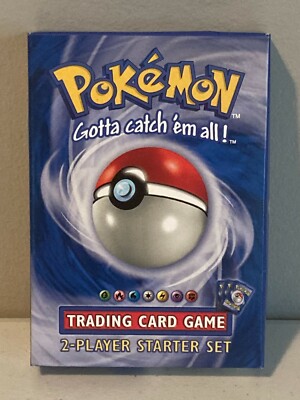 Pokemon 2 Player Starter Set Shadowless BOX ONLY NO CARDS