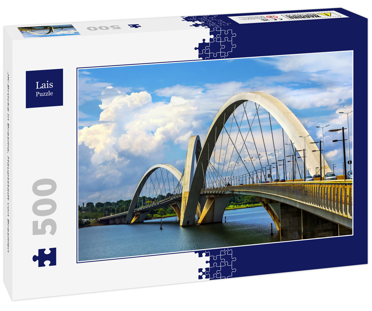 Lais Puzzle Buga Brücke Gelsenkirchen 1000 Teile – Hochwertiges Puzzle Mit Detailreichem Motiv