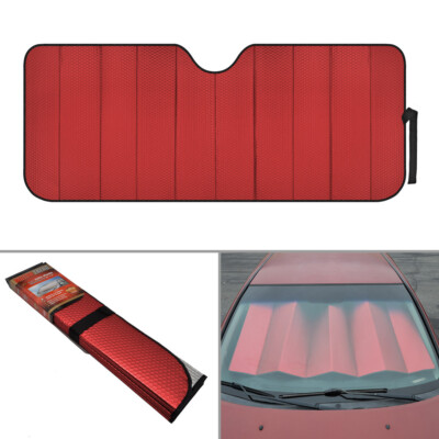 Foldable Auto Sun Shade Window Visor UV Protection For Car Truck SUV Windshield - Foto 10