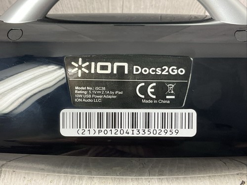 Ion Docs2go Standalone iPad Document & Photo Scanner for 30pin 1st/2nd Gen - Picture 9 of 11
