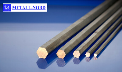 Edelstahl Sechskant SW5 - 30mm Sechskant Stange 1.4305 VA 6kant Voll Stab V2a