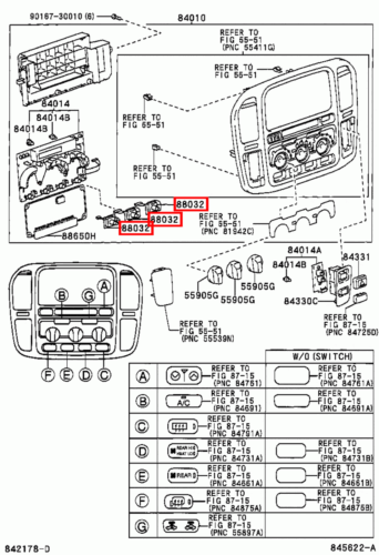 Genuine Toyota LandCruiser HDJ100 A/C Blower Speed Control Resistor Switch - Picture 5 of 10