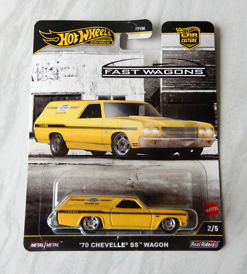 Hot Wheels - Fast Wagons - ´70 Chevelle SS Wagon - 1:64
