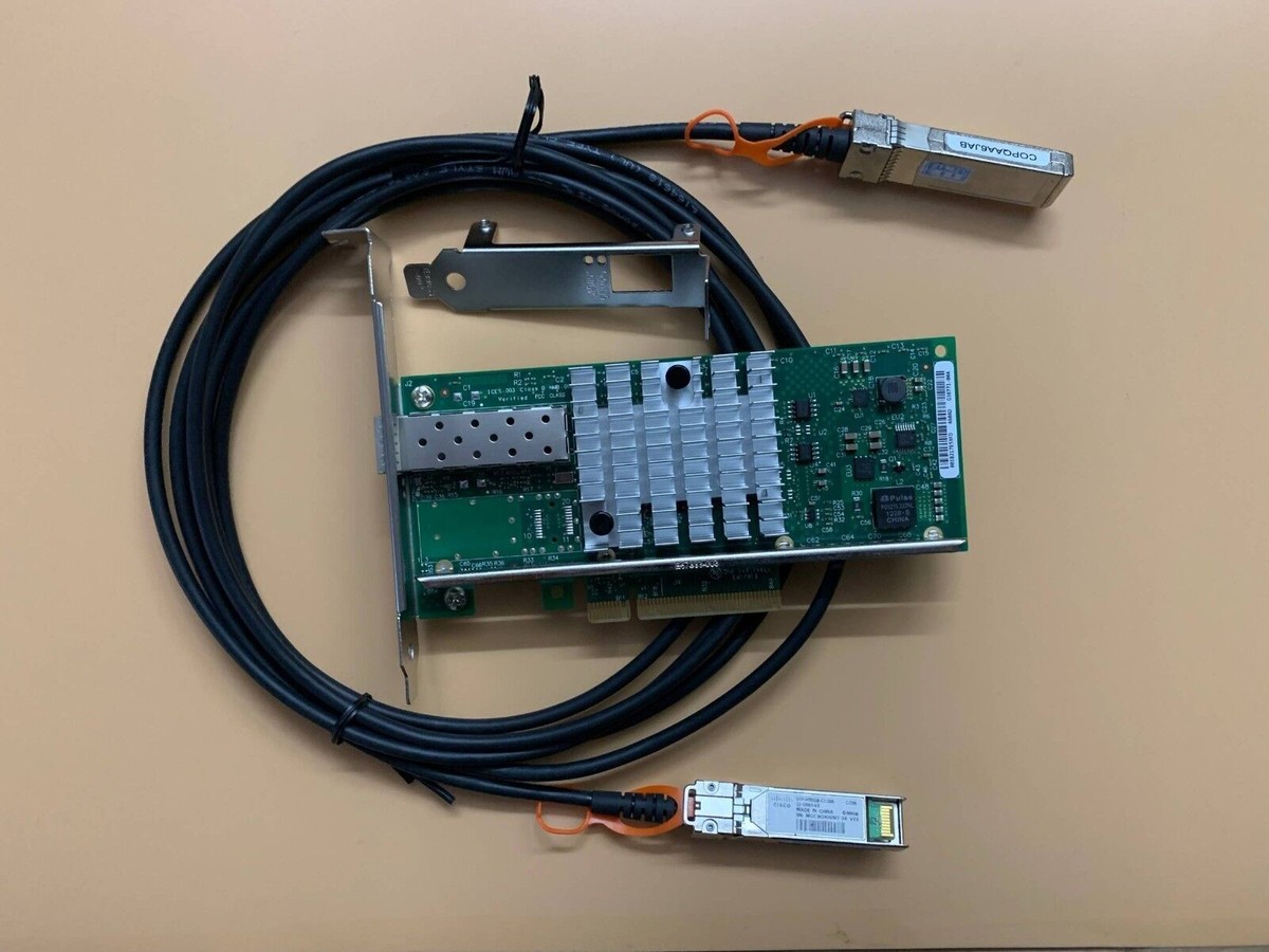 10Gb Open SFP PCI-e Network Card, With Intel 82599(X520-DA1) Controller, 10Gbps Ethernet Adapter, 10Gbe 10G NIC Card, Support Windows/Windows Server/VMware - Foto 5