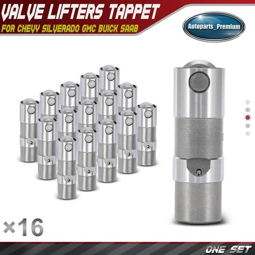16x Hydraulic Roller Valve Lifters for Chevy Silverado GMC Yukon