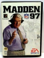 Madden NFL 97 (Sega Genesis, 1996) Complete Tested (J1)