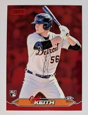 2024 Topps Stadium Club Colt Keith Red Foil Rookie Parallel #36 Tigers 