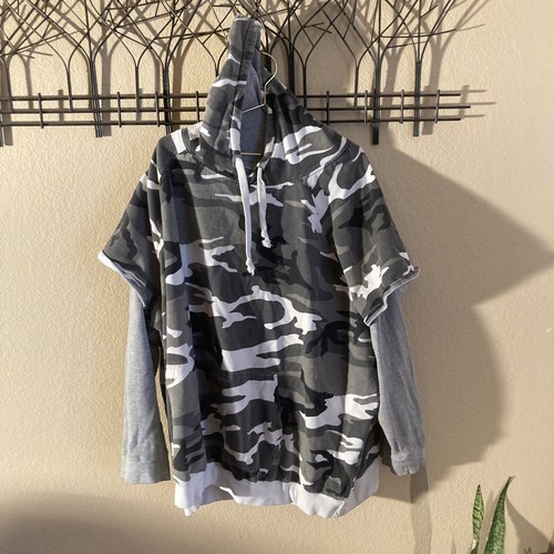 Mens Hoodie King Size Thermal Lined 