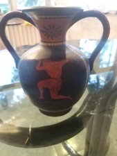 Anfora stile greco deruta vintage anni 20/40 Perugia maiolica ceramica