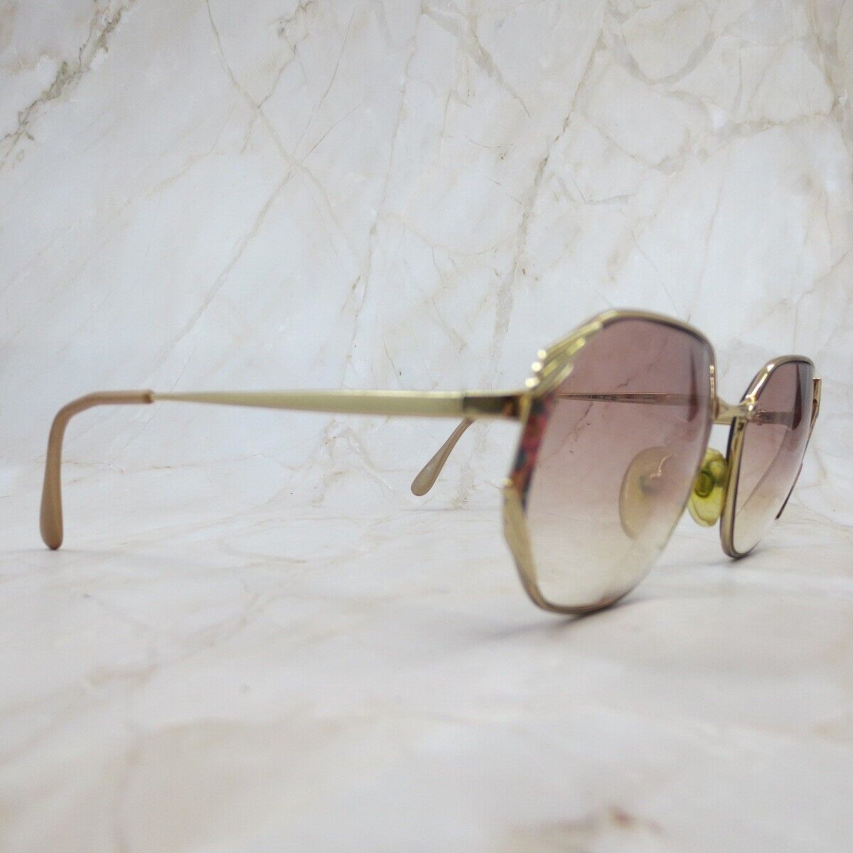 Vintage Lamy Maryse Sunglasses Frame Cl21-L1145 Women Half Vintage Lamy Maryse Sunglasses Frame Cl21-L1145 Women Half