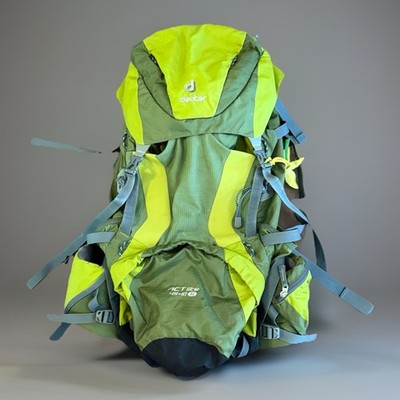 Deuter ACT Lite 45+10 SL Hiking Backpack Green Gray Camping Pack