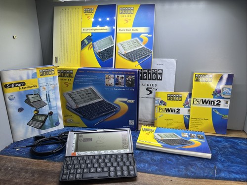 Ordinateur vintage PC PDA Psion Series 5MX Palmtop complet en boite neuf boîte ouverte