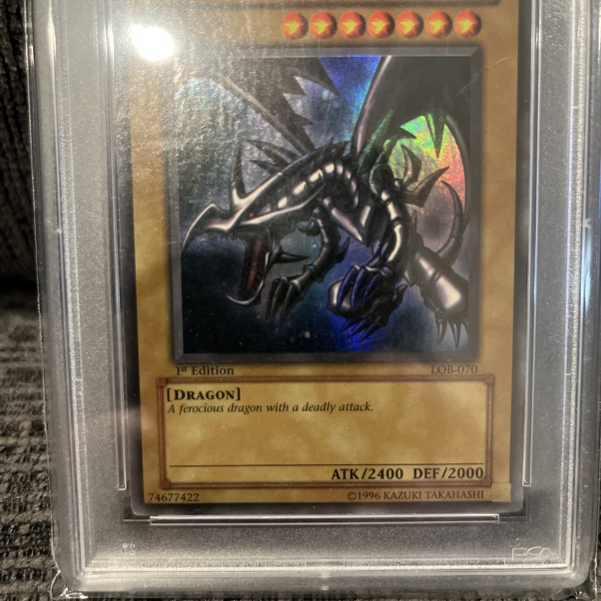 Red-Eyes B. Dragon LOB-070 The Legend of Blue Eyes White