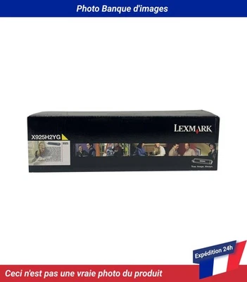X925H2YG Lexmark X925de Cartouche de toner Jaune - Photo 1/4