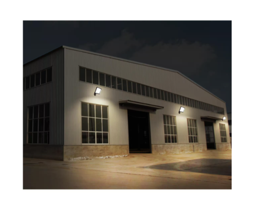350-Watt Equivalent Bronze Integrated LED Outdoor Street Lamp Flood Light DUSK T - Picture 2 of 8