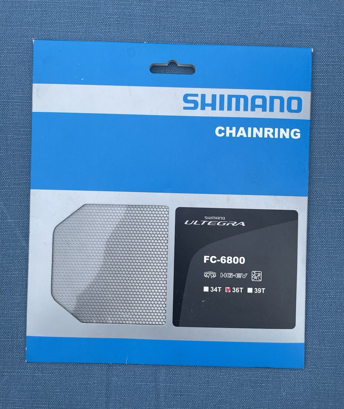 Shimano Ultegra FC-6800 Inner Chainring – 36T (4-Arm Asymmetric) - Brand New