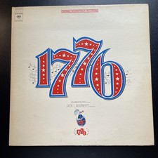 1776 Vinyl LP Record Original Soundtrack Musical Recordings Columbia Record 1776