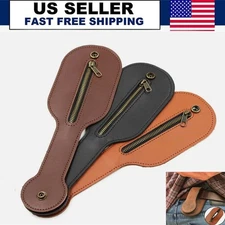 Men/Women Leather Coin Purse-Outdoor Utility Multi-tool Wallet (Colors Optional)