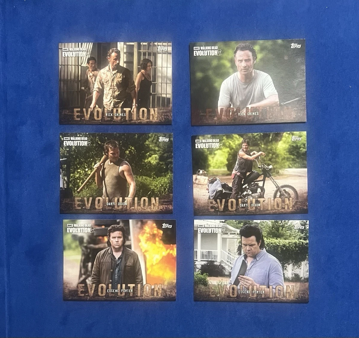 Preços baixos em Figurinhas e cartas colecionáveis The Walking
