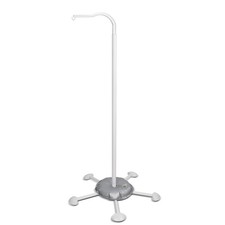 White Floor-Standing Crib Mobile Arm, 127cm/50inch Adjustable Baby Mobile Han...
