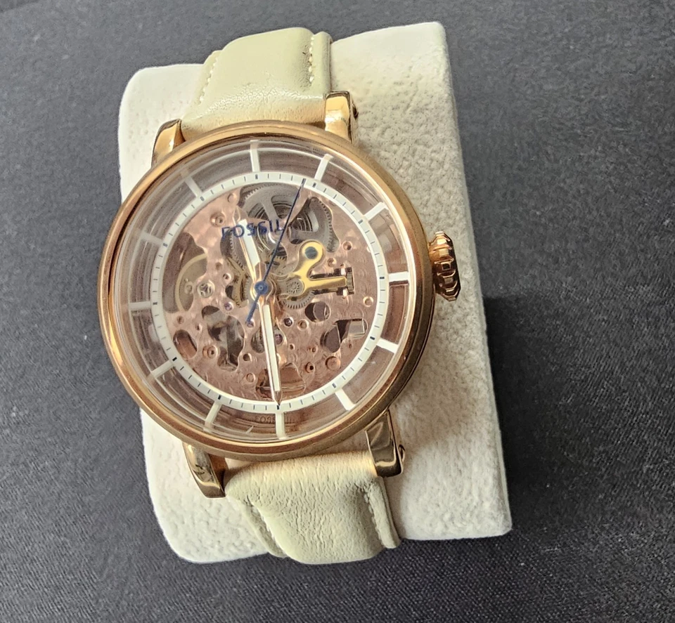 Fossil Original Boyfriend Automatic Skeleton Ladies Watch – Rare - Image 2 of 4