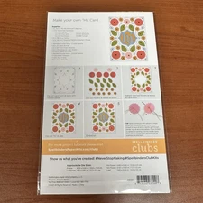 Spellbinders Stitched Floral Card Front 16 Cutting Dies DOMST-AUG23 Club 2023