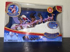 Rudolph The Red-Nosed Reindeer Santa  s Musical Sleigh Santa Sleigh And Reindeers