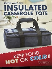 Insulated Casserole Carrier Tote