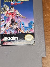 Double Dragon II The Revenge NES Nintendo Authentic Video Game Cartridge Vintage