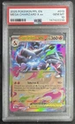 Graded Pokemon MEGA CHARIZARD X EX 013/094 PHANTASMAL FLAMES EN PSA 10 GEM MINT
