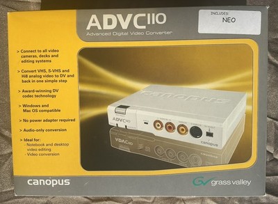 Canopus ADVC-110 Grass Valley Advanced Digital Video Converter