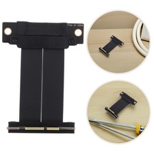 PCI 4.0 Riser Adapter Extension - 1X 90 Degree GPU Vertical Mount Cable