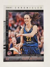 Caitlin Clark 2025 Panini #14 Chronicled Indiana Fever