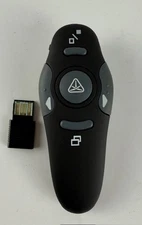 Wireless Presentation Remote USB PPT Presenter Laser Pointer Clicker