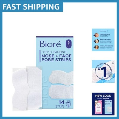 14 Count Nose & Face Deep Cleansing Strips - Oil-Free, Pore Unclogging Solution