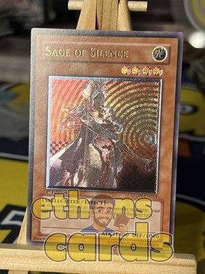Weiser des Schweigens STON-DE015 Ultimate Rare 1. Auflage EURO Lightly Played Yugioh