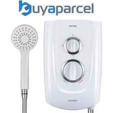 Triton Ivory 5 8.5 9.5 10.5KW White Electric Shower Fast Fit T80Z Ivory Riya T5