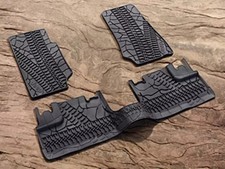 2007-2013 Jeep Wrangler Jk Front All-weather Mats Mopar Oem