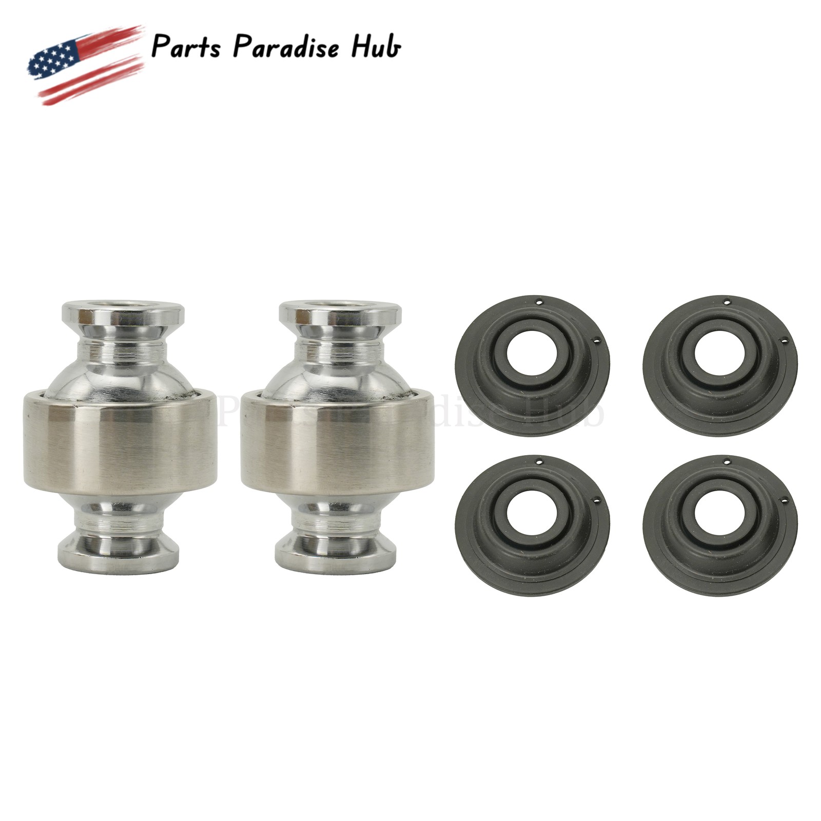 6PCS Upper Control Arm Ball Joint & Gaiters 203633 For Ferrari 430 599 612 360