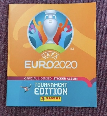 Panini Euro 2020 Tournament Edition : New Unused Album + 170 Stickers