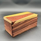 Honduras Rosewood | Cocobolo | Rosewood Burl | Granadillo | - Hinged Box
