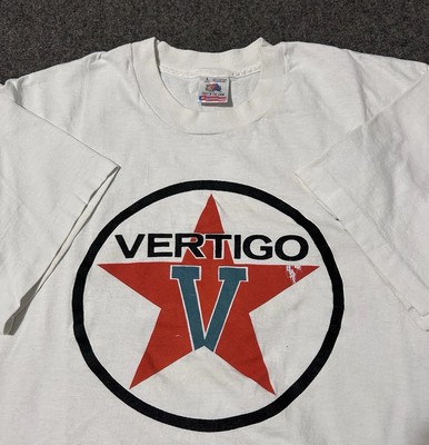 VTG 1990 Amphetamine Reptile Records  Vertigo  Single Stitch Noise Rock Band Tee