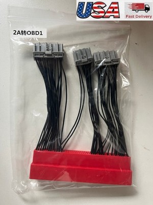 OBD2A to OBD1 ECU Conversion Harness Jumper Adapter Honda Acura Civic Accord