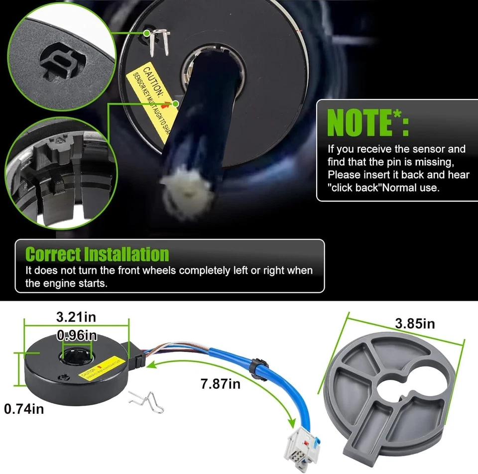 Power Steering Torque Sensor For CHEVROLET MALIBU 2004-2012 PONTIAC G6 2005-2010 Foto 3 de 4