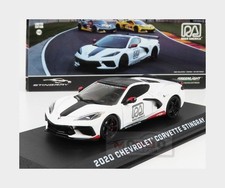 1:43 GREENLIGHT Chevrolet Corvette C8 Off.Pace Car Road America 2020 GREEN86623