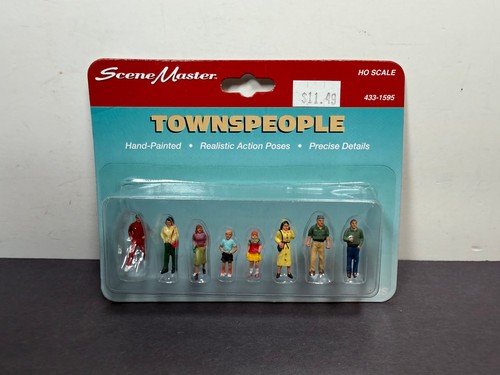 Juego de figuras Walthers Scene Master TOWNSPEOPLE tren escala 433-1595 HO | Zustand: New
