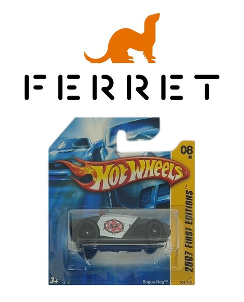 Original Hot Wheels Auto: Rogue Hog 2007 First Editions Mattel Neu Ovp-image